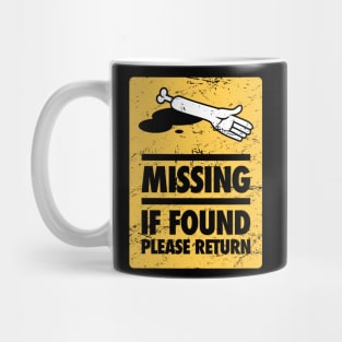 Funny Amputated Missing Arm Amputee Gift Mug